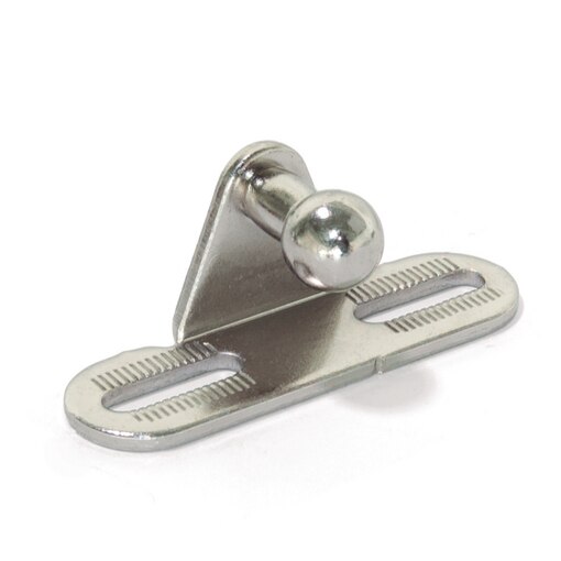 Fixation pour portes en bois ou aluminium