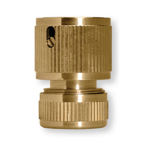 Hose connector wo waterstop brass