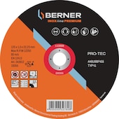 Disque à tronçonner INOXline PREMIUM Pro-Tec 115X1,0X22  moyeu plat