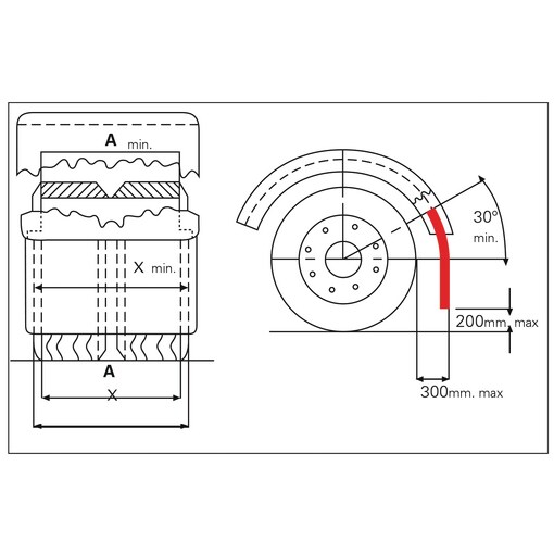 Paraspruzzi avv 3 col