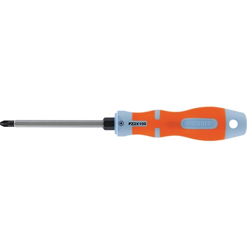 Screwdriver 2K Force with beating cap hexagonal blade PZ 3 x 150