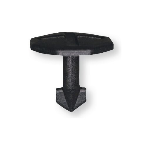 Agrafe de verrouillage 9,9x20,8 tête 25 mm noir