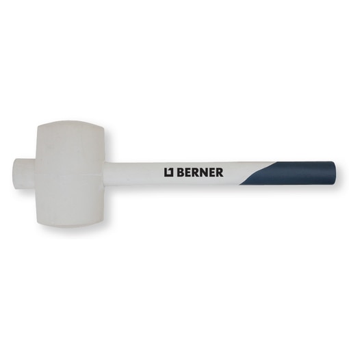 Maillet caoutchouc blanc 75 mm 955 g