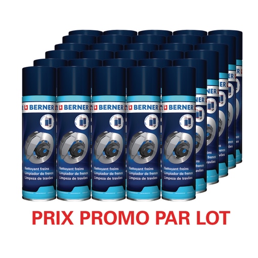 Pack promo 60 aérosols Nettoyant freins