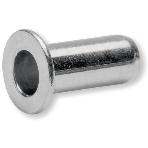 Ecrou noyé universel, tête plate M5 (0,5-5 mm) acier inox A2