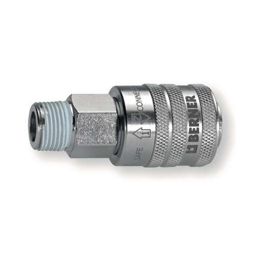 CA Safety Coupling, External Thread 1/4