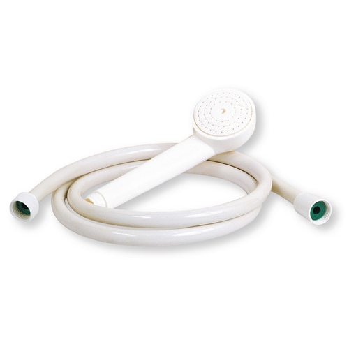 Kit duche PVC branco 1.50 m