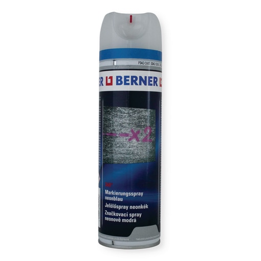 Markierungsspray 360° neonblau 500 ml