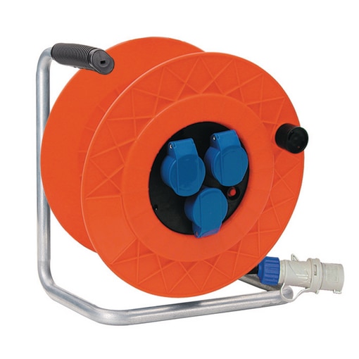 Avvolgicavo CEE Spina 220V - 3 prese CEE 220V avvolgicavo prolunga