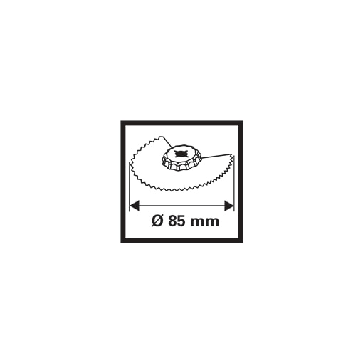 Lame segment Starlock pour bois et métal  COMBIline