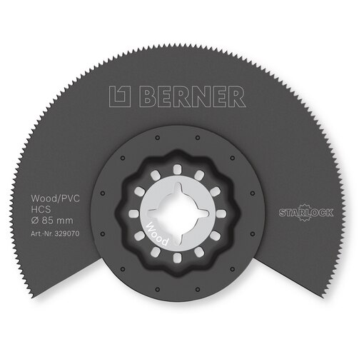 Lame segment bois Starlock WOODline HCS Ø85 mm