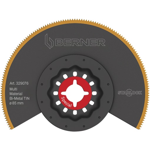 Lamă segment ferăstrău Starlock Special Bi-metal-TIN Ø85 mm