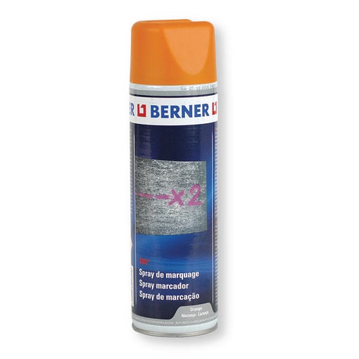 Spray marquage orange 180° 500 ml