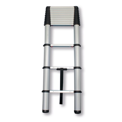 Drabina teleskopowa aluminium 3,8m 13 stopni