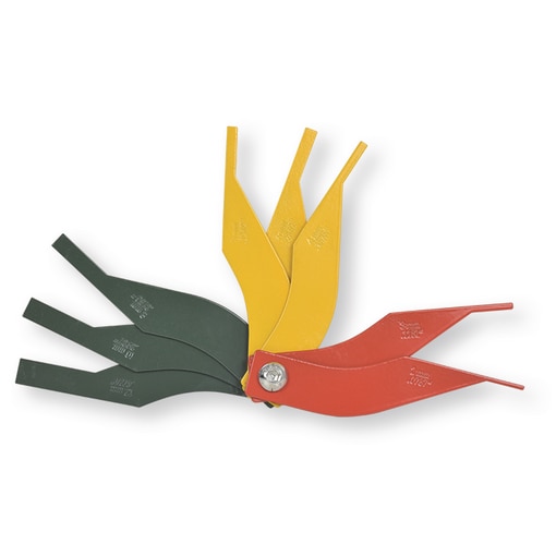 Thickness gauge brake pad