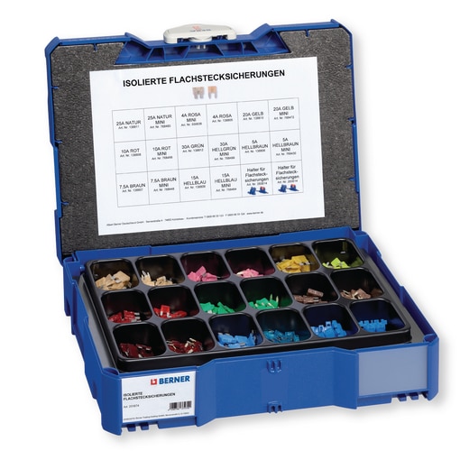 Assortiment de fusibles US en coffret Bera-clic+