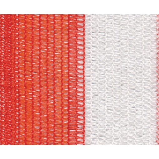 Rete di delimitazione cantieri bicolore 2x50 m