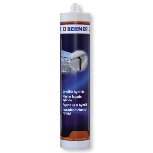 Gevelkit hybride betongrijs 290 ml