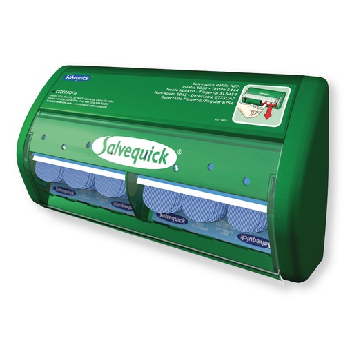 Plaster dispenser for detectable