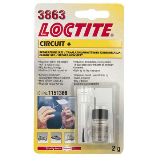 Loctite MR 3863 Elektrisk ledende lim 2g
