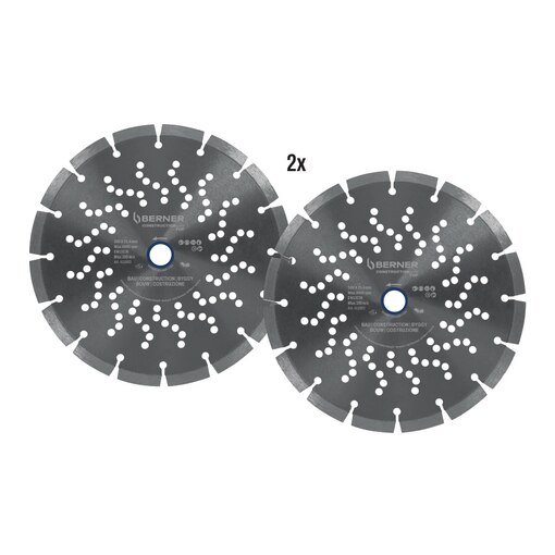 2 x Diamanttrennscheibe CONSTRUCTIONline TOP 150
