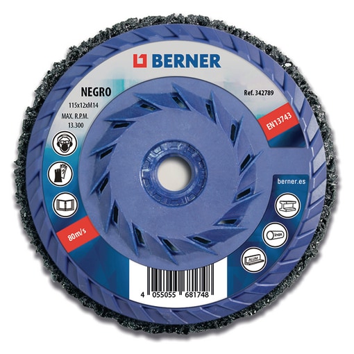 Disco CleanStrip preto115x12  M14