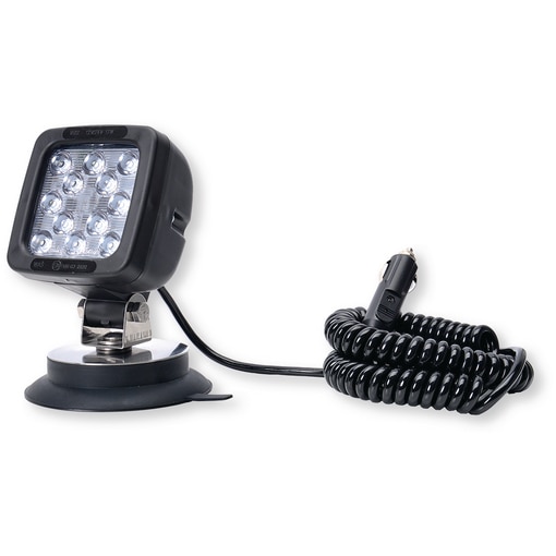 LED Arbeidslampe, 12/24V 17W, 1750lm, Magnetfot, Premium