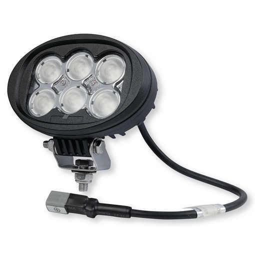 Feu de travail ovale 6 LED 42W 5400 lumens