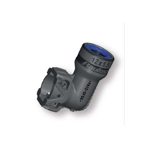 Coude 90° à clipser système Regular pour tube 6x4