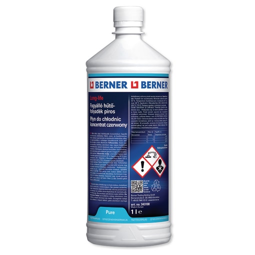Radiator coolant pure long life red 1L