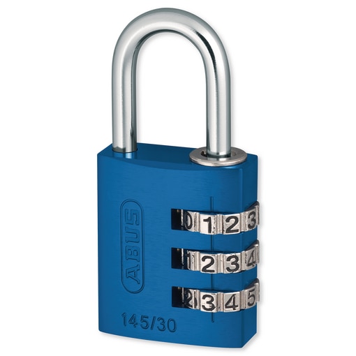 Cadenas à combinaison ABUS 145/30 bleu