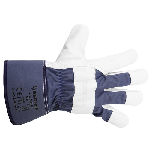 Working glove cow grain leather Premium 