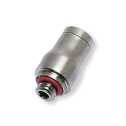 Piquage droit mâle métrique laiton nick. 3681 - LF3600 compatible alimentaire