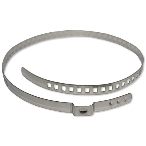 Fiksavimo juosta pusašių gumoms, ilga 40-110mm