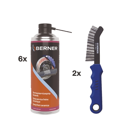 Bremsenservicespray inkl. Bremssattelbürste