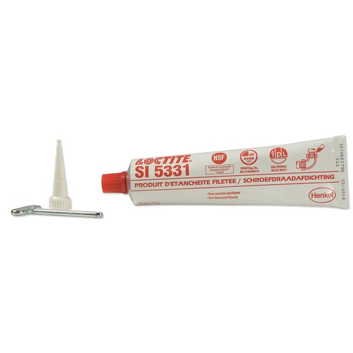 Etanchéité des assemblages filetés certifiés NSF P1 N°123620 à résistance faible