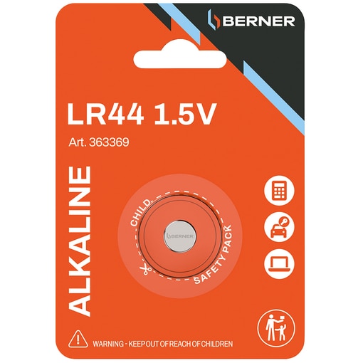 BATTERIE ALK-LR44 1,5V