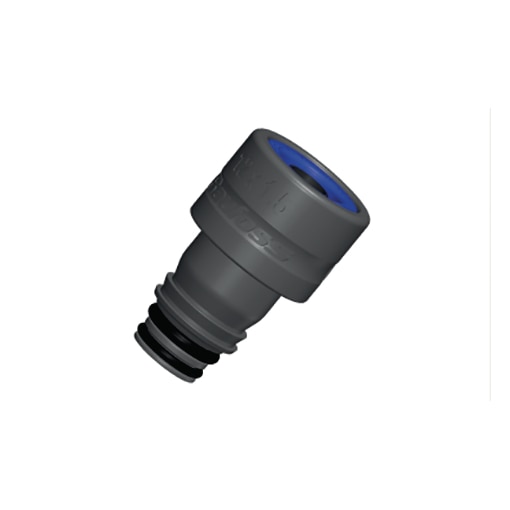 Raccord à clipser système Heavy Duty pour tube 15x12
