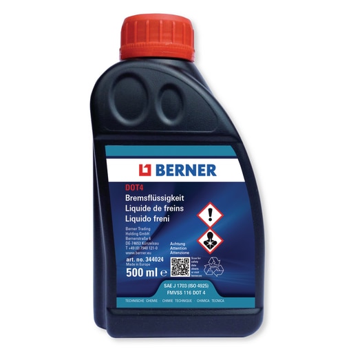 Brake Fluid DOT4 500ml