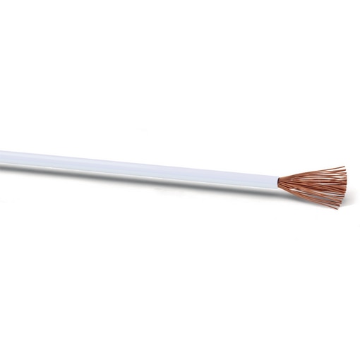 Cablu auto FLRY 1,5 mm² alb 100 m bobină