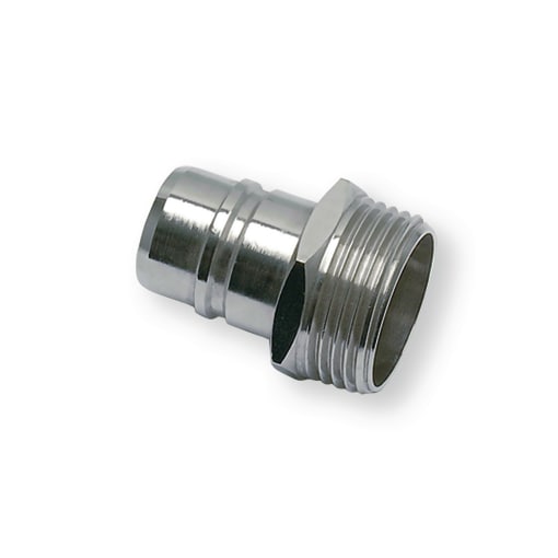 Embout mâle laiton nickelé DN 19 BSP cylindrique série 2294 18