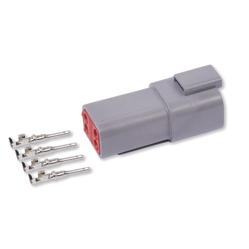 Kit porte-languette femelle DEUTSCH série DT 4 voies