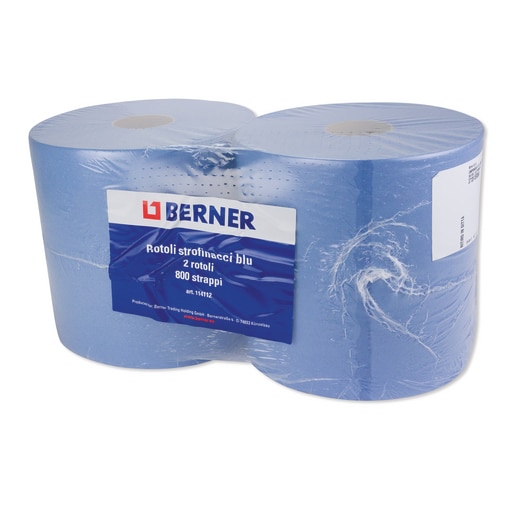 2 Rotoli strofinacci blu