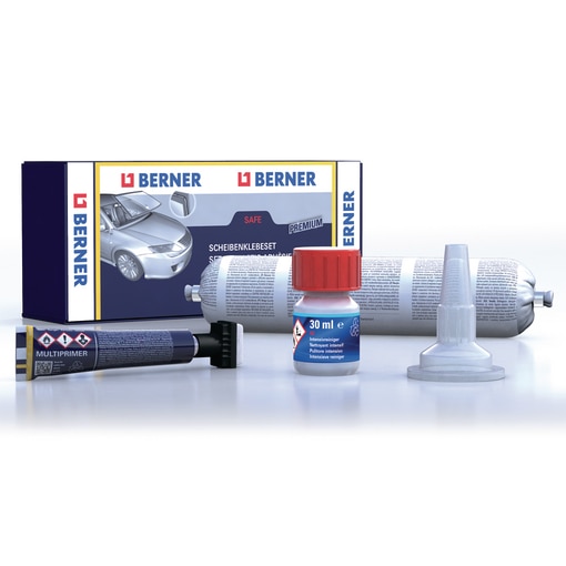 Windscreen adhesive Safe premium Set