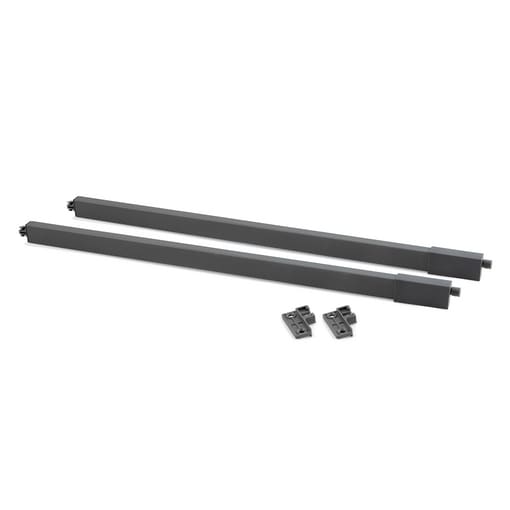 Jeu de réhausses latérales pour tiroirs prof. 300 mm blanc