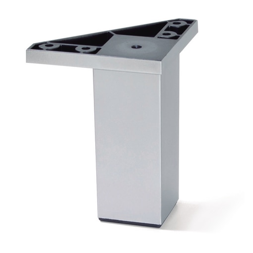 Pied de meuble Alumix 1,H 100 mm, Peint en aluminium, (20)