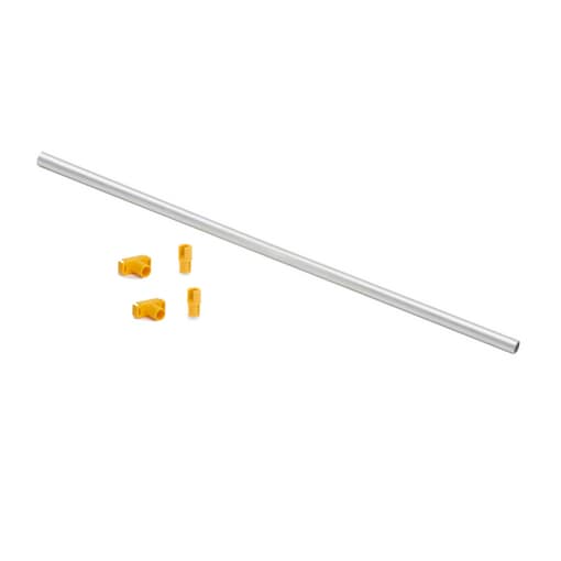 Emuca Jeu de synchronisation coulisse Vertex Push Synchro 2, Aluminium