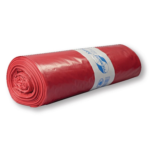 Refuse sacks 120L red premium 