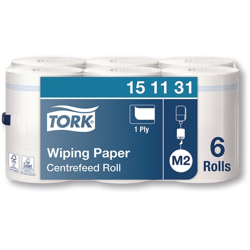 Torky torkpapper 27,5 x 21 cm, rulle med 275 ark