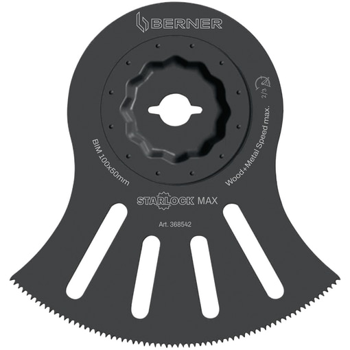 Lame segment Max BIM 100 x 50 mm